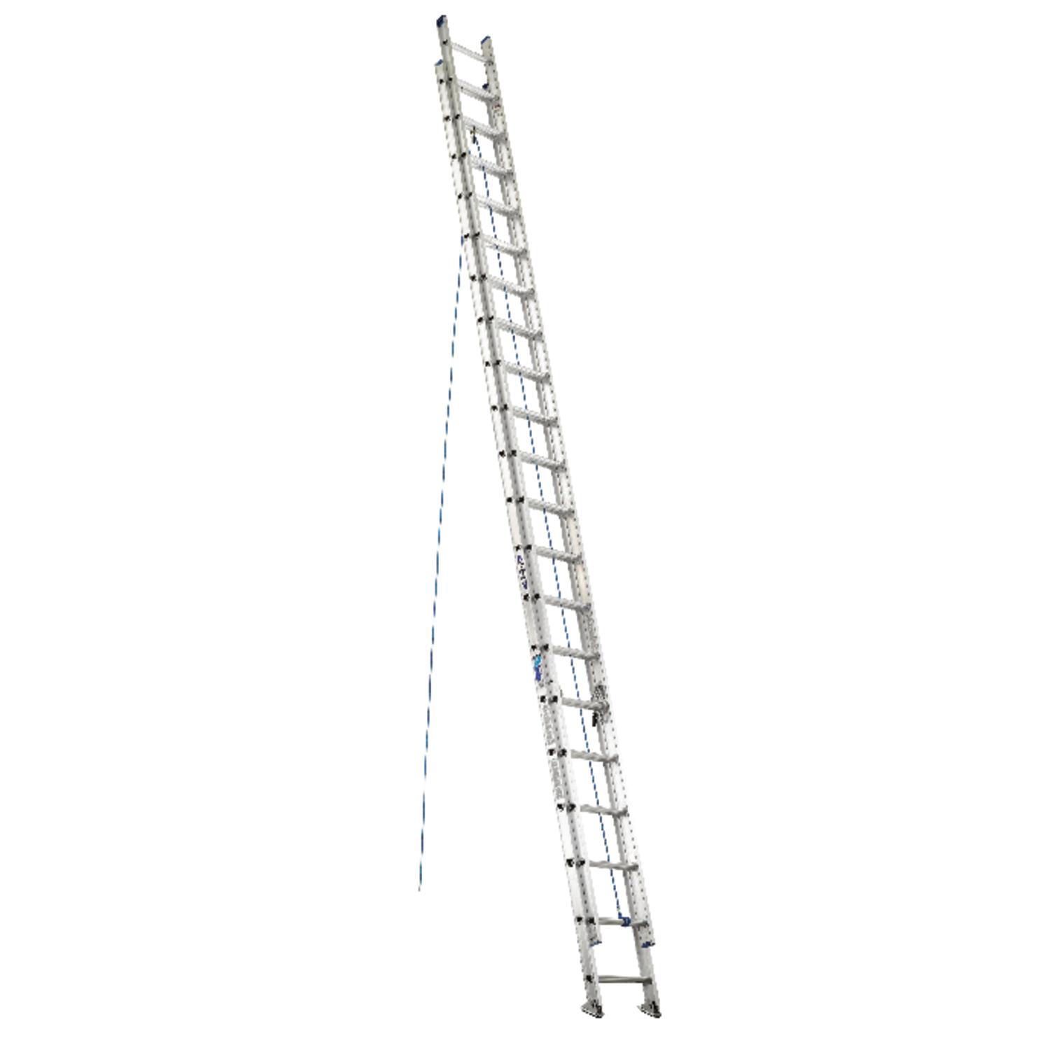 Werner 40 ft. H Aluminum Extension Ladder Type I 250 lb. capacity -  D1340-2