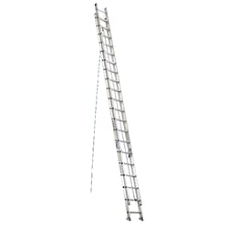 Werner 40 ft. H Aluminum Extension Ladder Type I 250 lb. capacity