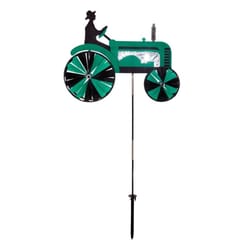 In The Breeze Green Polyester 24 in. H Tractor Outdoor Spinner