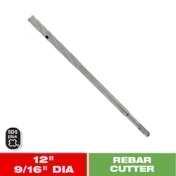 Diablo 9/16 in. X 12 in. L Carbide Rebar Cutter SDS-Plus Shank 1 pk