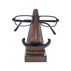 Matr Boomie Mustache Eye Glass Holder Wood 1 pk