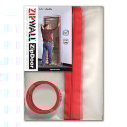 Zipwall  ZipDoor  Plastic  Door Kit 