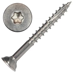 Screw Products AXIS No. 8 X 1-1/2 in. L Star Stainless Steel Coarse Wood Screws 178 pk