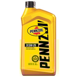 Pennzoil 5W-20 4-Cycle Conventional Motor Oil 1 qt 1 pk