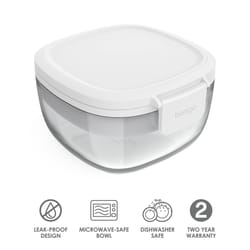 Bentgo 61 oz White Salad Container 1 pk