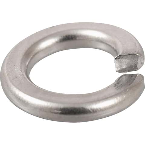 Hillman 3/8 in. D Stainless Steel Split Lock Washer 100 pk Hillman 3/8 in. D Stainless Steel Split Lock Washer 100 pk