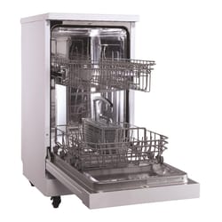 Danby 8 settings White Steel Dishwasher 120 W