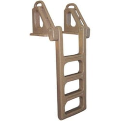 Tommy Docks Techstar Brown Polyethylene Dock Ladder