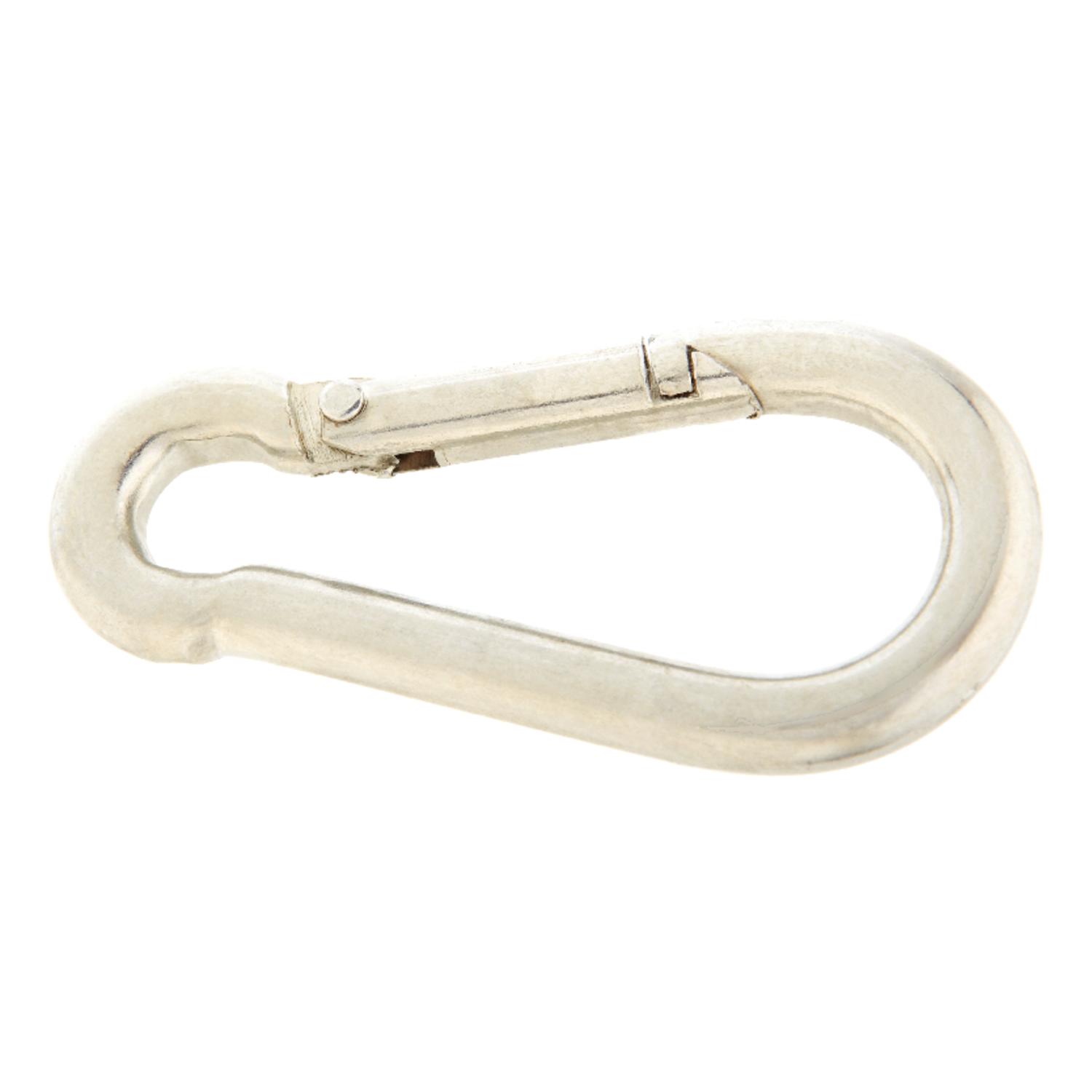 Campbell Zinc-Plated Steel Spring Snap 130 lb 2-2/5 in. L Campbell Zinc-Plated Steel Spring Snap 130 lb 2-2/5 in. L