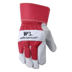 Wells Lamont Unisex Work Gloves Red XL 1 each