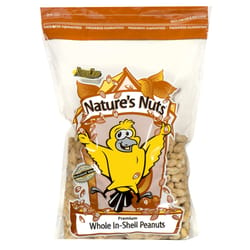 Nature's Nuts XtremeClean Assorted Species In-Shell Peanuts Wild Bird Food 3 lb