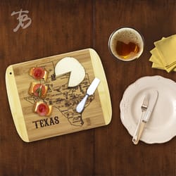 Totally Bamboo A Slice of Life 11 in. L X 8.75 in. W X 0.5 in. Bamboo Cutting Board