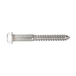 Hillman 1/2 in. X 4 in. L Hex Stainless Steel Lag Screw 25 pk