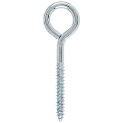 Hampton 2-5/8 in. X 4 in. L Zinc-Plated Steel Lag Thread Eyebolt