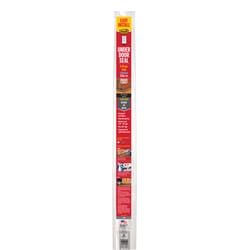 M-D BUILDING PRODUCTS CINCH Clear Vinyl Under Door Seal For Doors 36 in. L X 1.75 in.