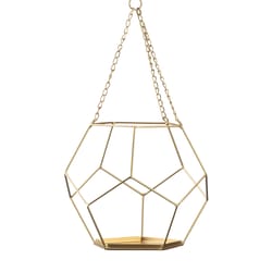 Summerfield Terrace Gold Iron 9 in. H Plant Hanger 1 pk