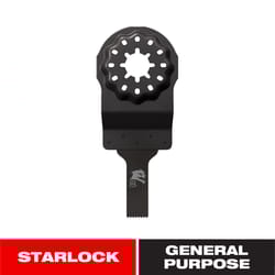 Diablo Starlock 3/8 in. W Bi-Metal Oscillating Blade General Purpose Cuts 1 pk