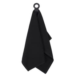 Ritz Hook and Hang 18 in. H X 28 M W X .5 in. L Black Cotton Kitchen Towel