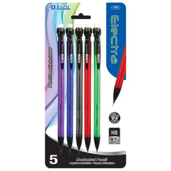 Bazic Products Electra HB 0.7 mm Mechanical Pencil 5 pk