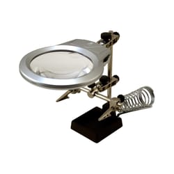 ImpressArt Helping Hands with Soldering Stand LED Light and Magnifier 1 pk