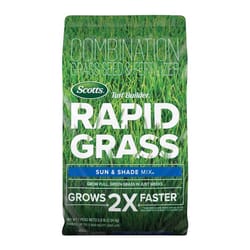 Scotts Turf Builder Rapid Grass Mixed Sun or Shade Grass Seed and Fertilizer 5.6 lb