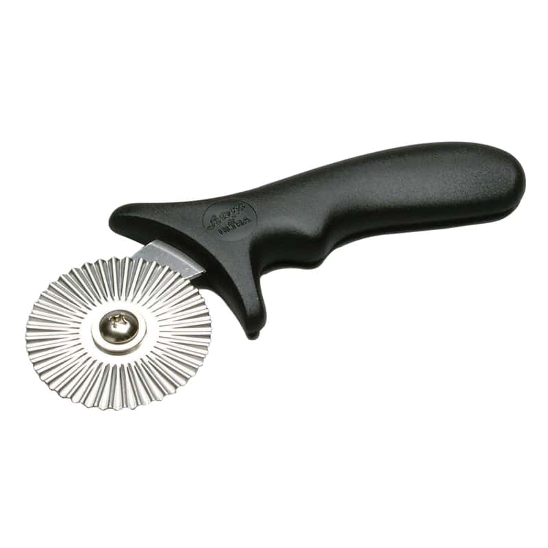 Ateco Bench Dough Scraper, Stainless Steel with Black Handle