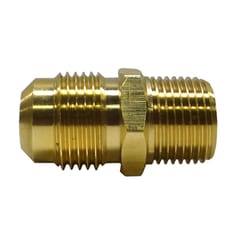 JMF Company 1/2 in. Flare X 3/8 in. D Male Brass Adapter