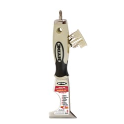 Hyde MaxxGrip 3 in. W X 8-1/8 in. L Silver Carbon Steel Painters Tool