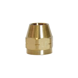 ATC Space Heater Nut 3/8 in. Yellow Brass 1 pc