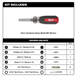 Milwaukee ECX 13in1 Screwdriver 1 pk