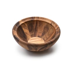 Ironwood Brown Acacia Wood Salinas Salad Bowl 12 in. D 1 pc