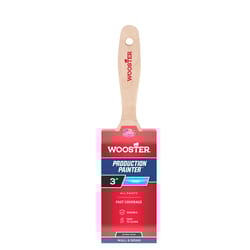 Wooster Production Painter Elk 3 in. Flat Paint Brush