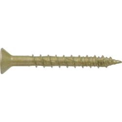 HILLMAN Power Pro 1/4 in. Ga. X 2-1/4 in. L Star Flat Head Coarse Multi-Material Screws