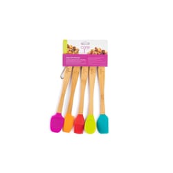 Core Kitchen Assorted Bamboo/Silicone Mini Utensil Set