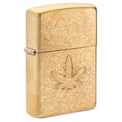 Zippo Gold Cannabis Lighter 1 pk