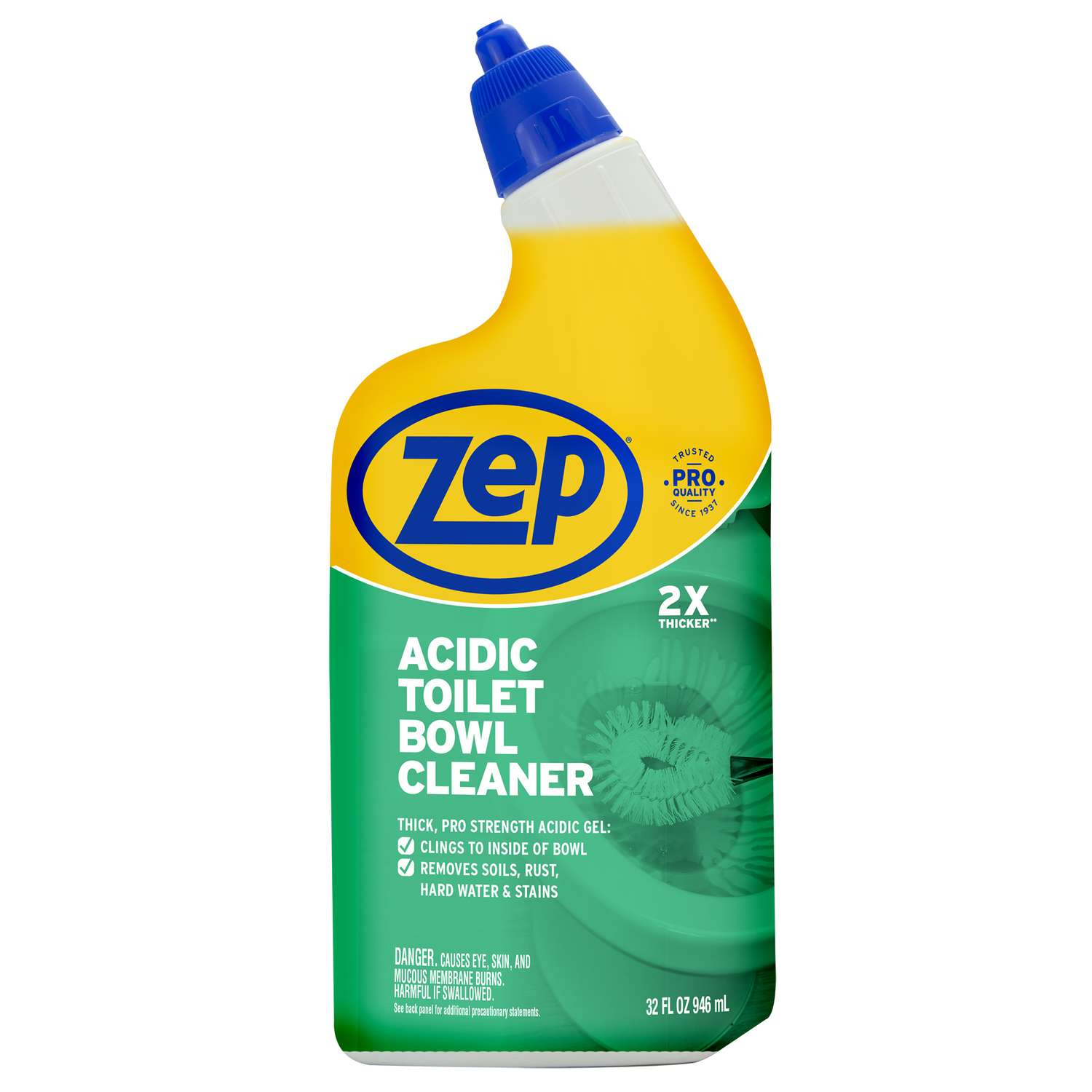 Zep Wintergreen Scent Acidic Toilet Bowl Cleaner 32 oz Liquid Ace Hardware