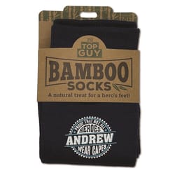Top Guy Andrew Men's One Size Fits Most Socks Navy