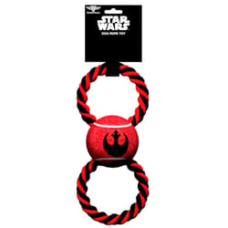 Buckle-Down Star Wars Multicolored Nylon Rebel Alliance Insignia Tennis Ball Tug Toys 1 pk