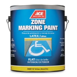 Ace  Yellow  Zone Marking Paint  1 gal. 