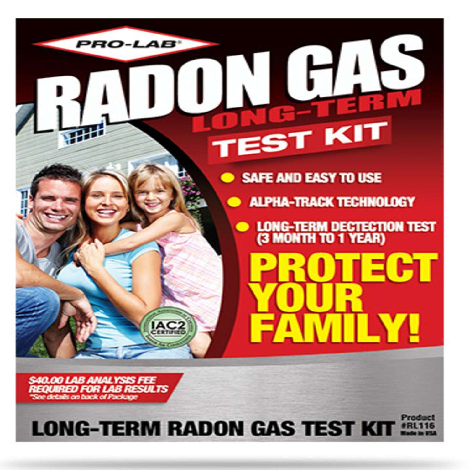 ProLab Radon Gas Test Kit 1 pk Ace Hardware