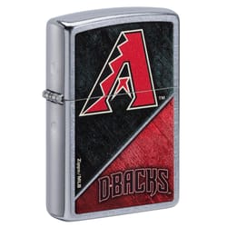 Zippo Silver Arizona Diamondbacks Lighter 1 pk