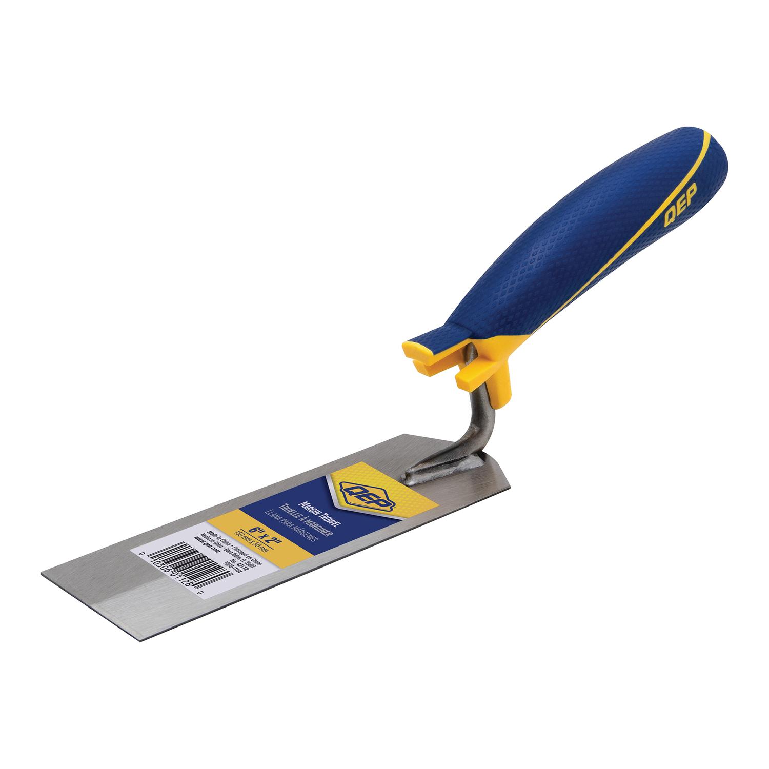 UPC 010306421102 product image for QEP 2 in. W x 6 in. L Steel Margin Trowel 1 pk | upcitemdb.com