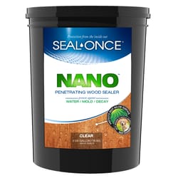 Seal-Once Nano Flat Clear Water-Based Premium Wood Sealer 5 gal