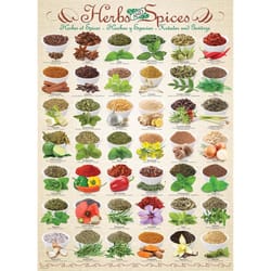 Eurographics Herbs and Spices Jigsaw Puzzles Multicolored 1000 pc