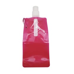 Kolorae 16 oz Blue/Red Polyethylene Flask