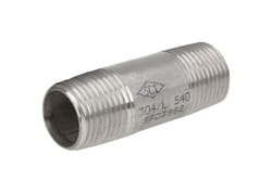 Smith-Cooper 1 in. MPT Stainless Steel 2 in. L Pipe Nipple