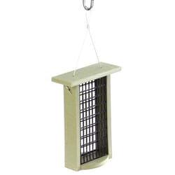 Birds Choice Woodpecker 1 lb Plastic Suet Double Suet Basket