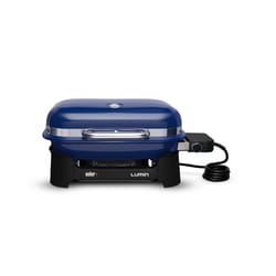 Weber Lumin Compact Electric Grill Deep Ocean Blue