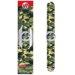 Watchitude Slap Child's Army Round Camouflage Digital Watch Silicone Water Resistant