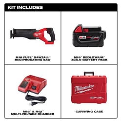 Milwaukee M18 FUEL Sawzall Cordless Brushless Reciprocating Saw Kit (Battery & Charger)